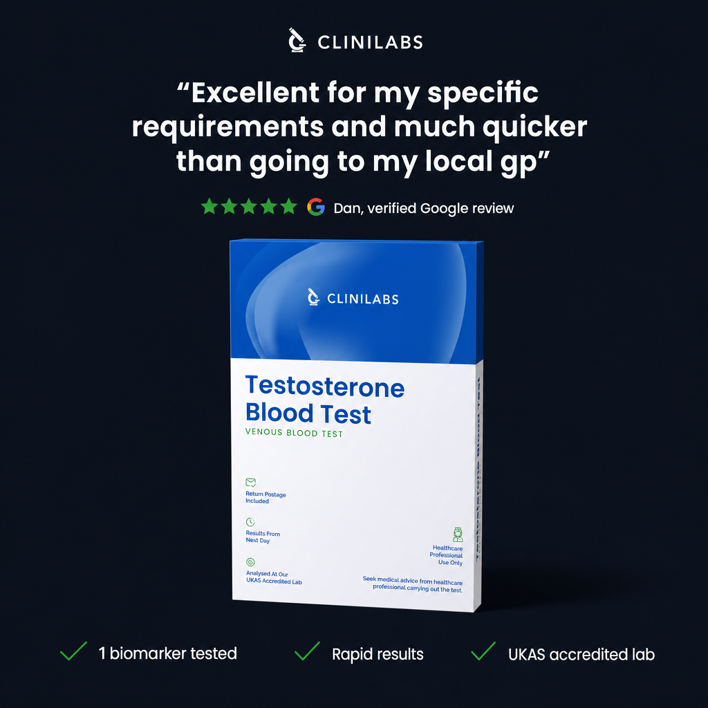 Testosterone Blood Test – verified Google review