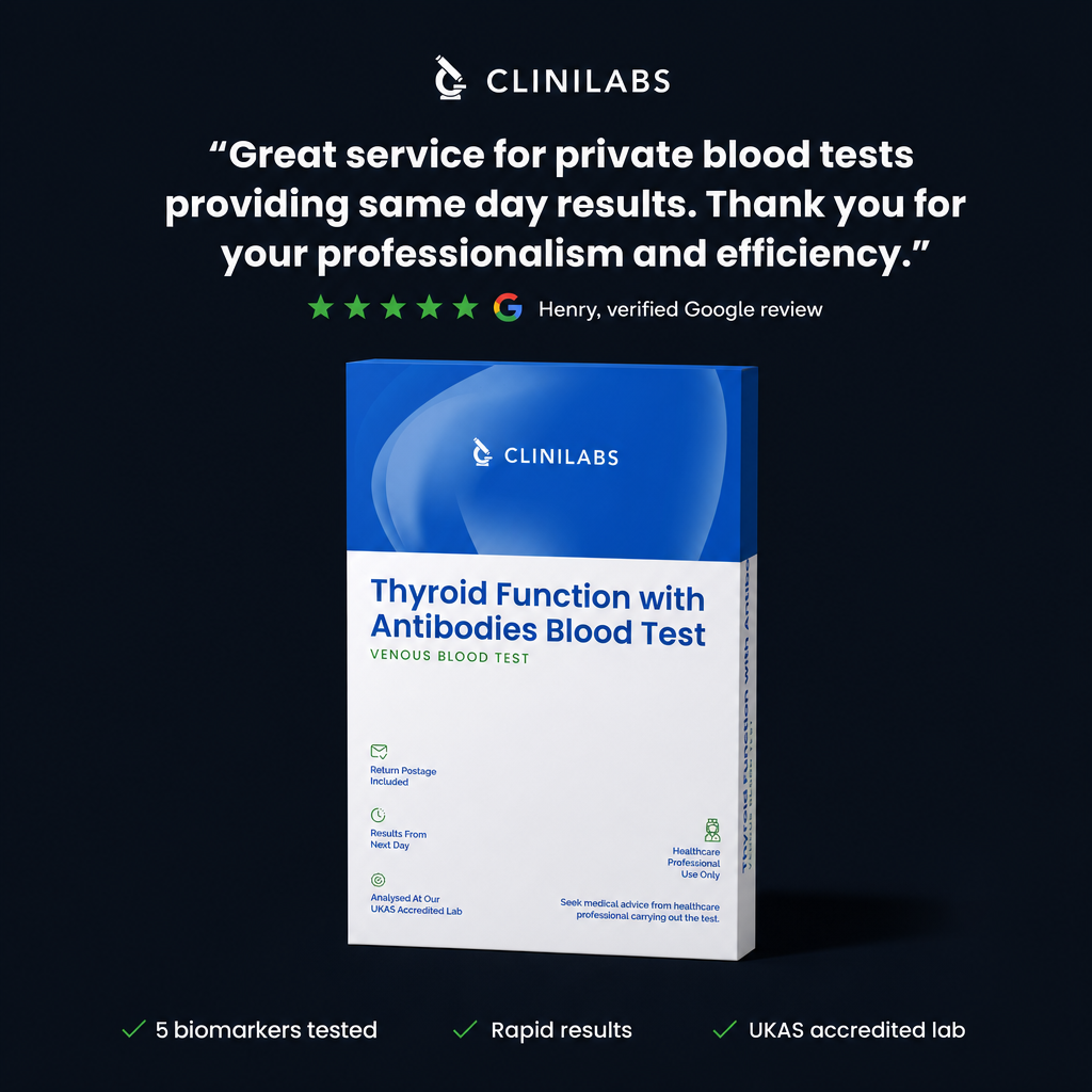 Thyroid Function with Antibodies Blood Test – verified Google review