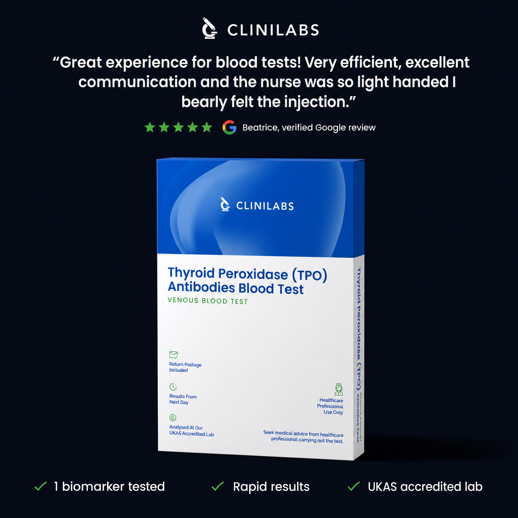 Thyroid Peroxidase (TPO) Antibodies Blood Test – verified Google review