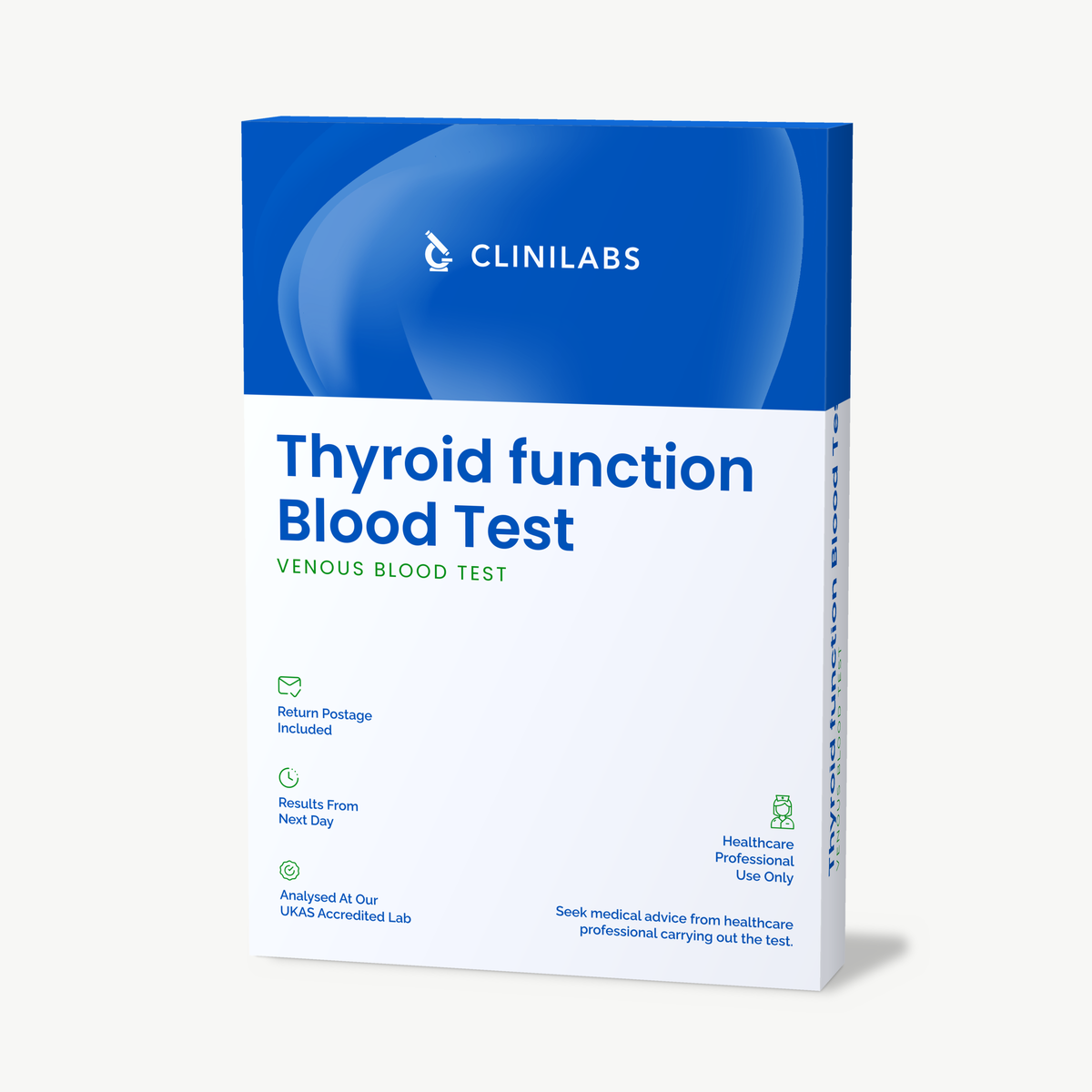 Thyroid function blood test – venous collection kit