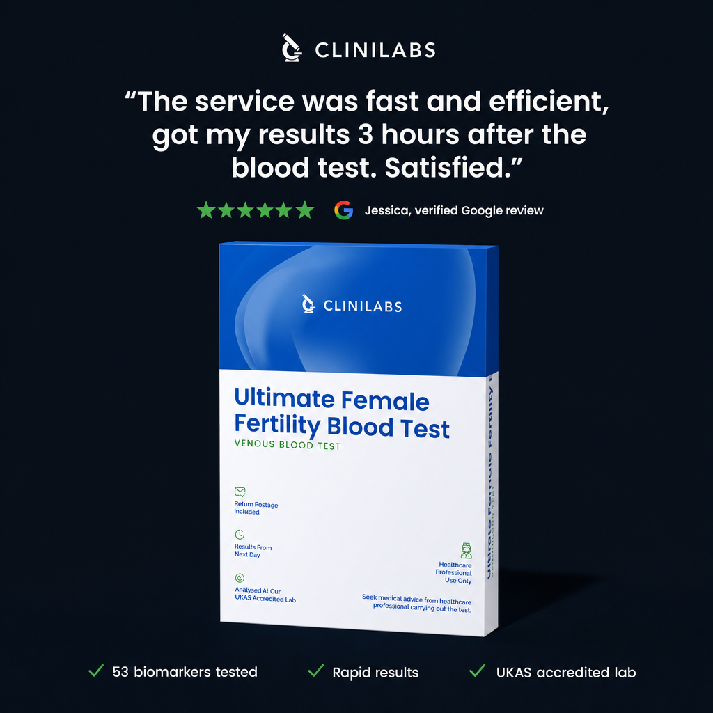 Ultimate Female Fertility blood test – verified Google review
