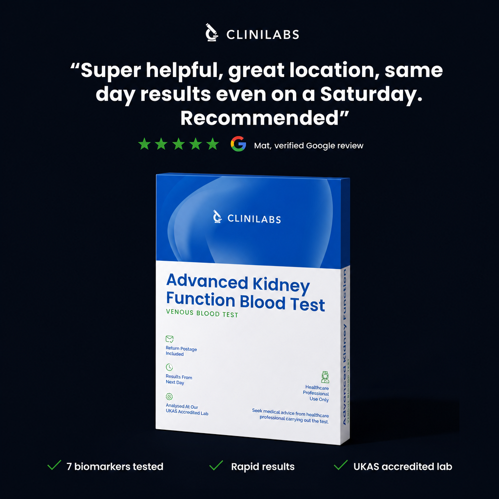Advanced Kidney Function Blood Test – verified Google review