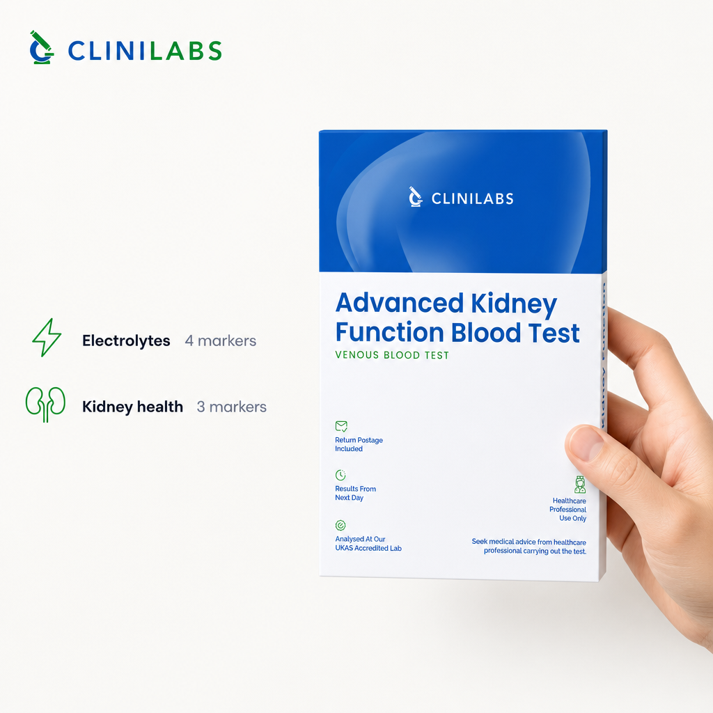 What the Advanced Kidney Function Blood Test covers