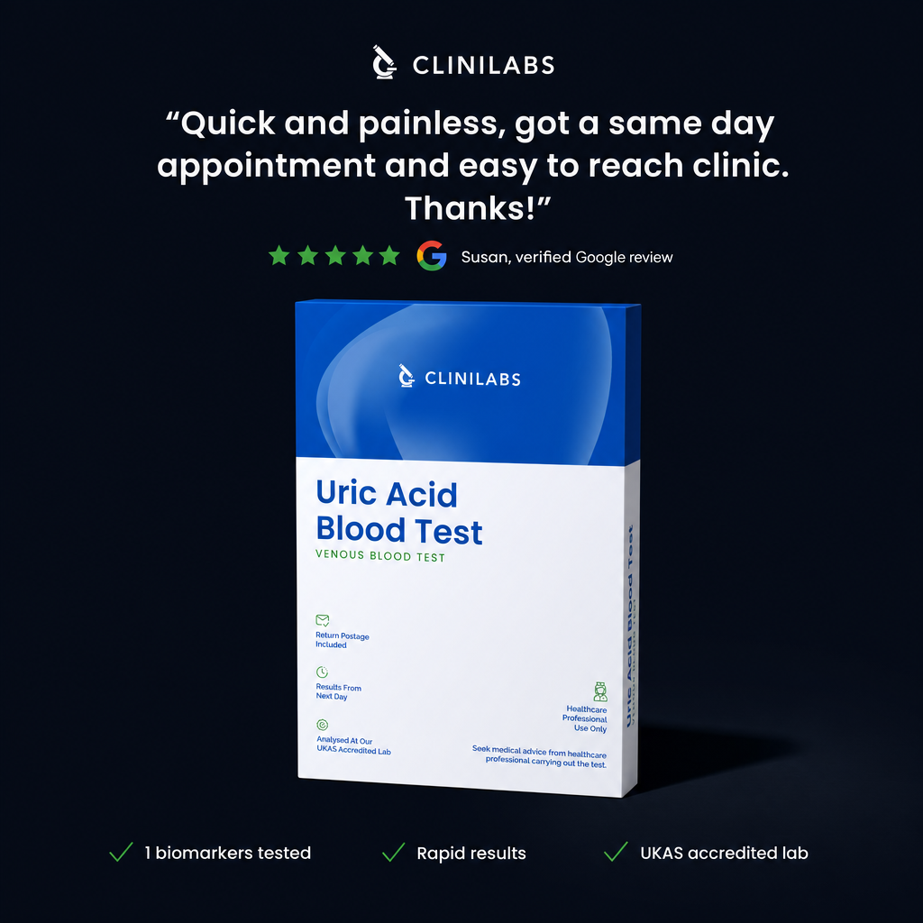 Uric Acid Blood Test – verified Google review