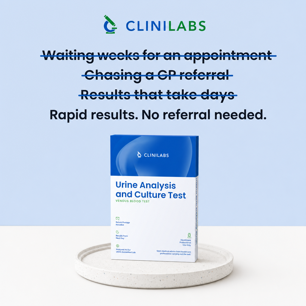 Rapid results, no referral needed – Urine Analysis and Culture Test