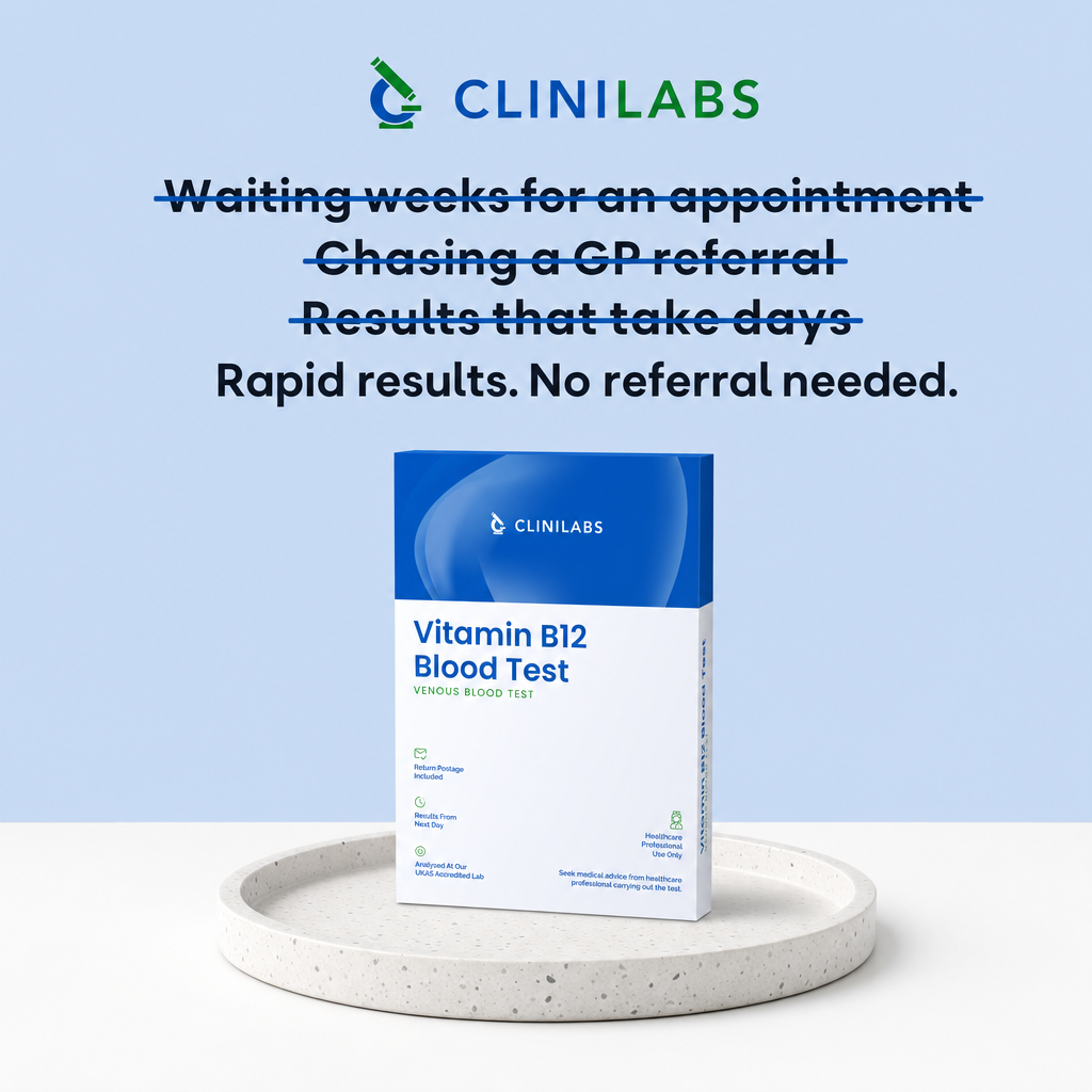 Rapid results, no referral needed – Vitamin B12 Blood Test