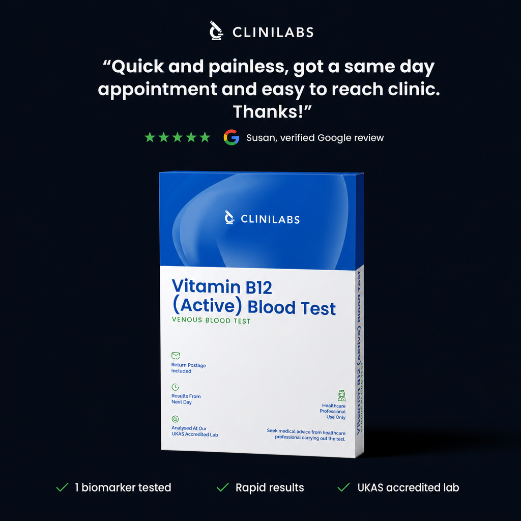 Vitamin B12 (Active) Blood Test – verified Google review