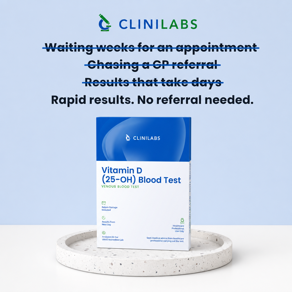 Rapid results, no referral needed – Vitamin D (25-OH) Blood Test